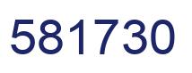 Número 581730 imagen azul