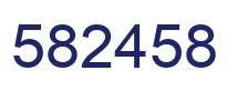 Número 582458 imagen azul