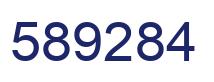 Número 589284 imagen azul