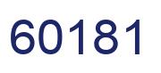 Number 60181 blue image