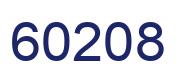 Number 60208 blue image