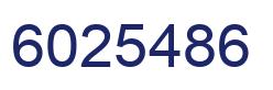 Número 6025486 imagen azul