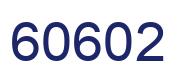 Número 60602 imagen azul
