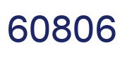 Number 60806 blue image