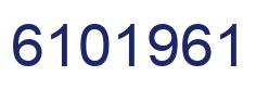 Número 6101961 imagen azul