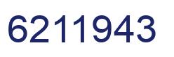 Number 6211943 blue image