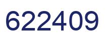Número 622409 imagen azul