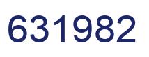 Número 631982 imagen azul