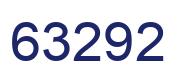 Number 63292 blue image
