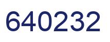 Número 640232 imagen azul