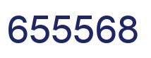 Number 655568 blue image