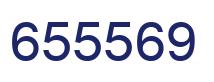 Number 655569 blue image