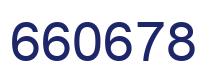 Number 660678 blue image