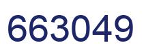 Número 663049 imagen azul