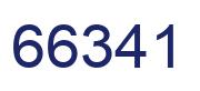 Número 66341 imagen azul