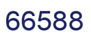 Número 66588 imagen azul