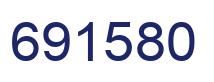 Número 691580 imagen azul