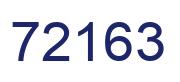 Number 72163 blue image