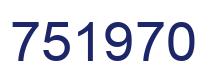 Número 751970 imagen azul