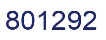Número 801292 imagen azul