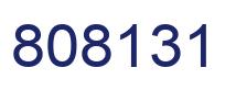 Número 808131 imagen azul