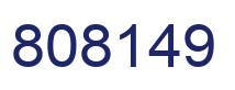 Número 808149 imagen azul