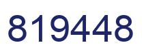 Número 819448 imagen azul