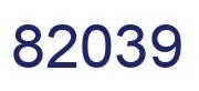 Número 82039 imagen azul