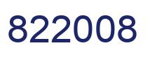 Number 822008 blue image