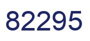 Número 82295 imagen azul