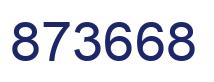 Número 873668 imagen azul
