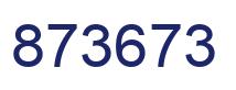 Número 873673 imagen azul