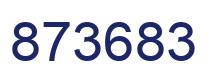 Número 873683 imagen azul