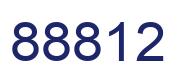 Número 88812 imagen azul