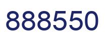 Número 888550 imagen azul