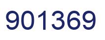 Número 901369 imagen azul