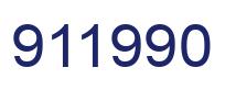 Número 911990 imagen azul