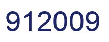 Number 912009 blue image