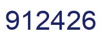 Número 912426 imagen azul