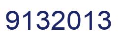 Number 9132013 blue image