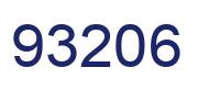 Number 93206 blue image