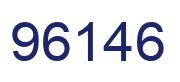 Número 96146 imagen azul