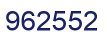 Número 962552 imagen azul