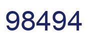 Número 98494 imagen azul