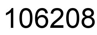 Número 106208 imagen negro