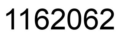 Número 1162062 imagen negro