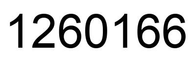 Número 1260166 imagen negro