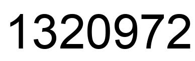 Número 1320972 imagen negro