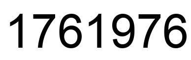Número 1761976 imagen negro