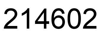 Número 214602 imagen negro